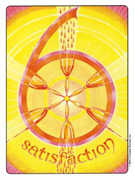 Six of Cups Tarot card in Gill Tarot deck