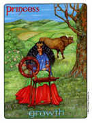 Page of Coins Tarot card in Gill Tarot deck