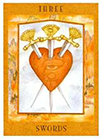 goddess - Three of Swords