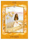 goddess - Six of Swords