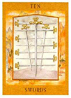 goddess - Ten of Swords
