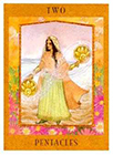 goddess - Two of Pentacles