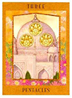 goddess - Three of Pentacles