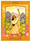 goddess - Nine of Pentacles