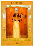 The Magician Tarot card in Goddess deck