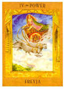 The Emperor Tarot card in Goddess Tarot deck