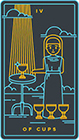 golden-thread - Four of Cups