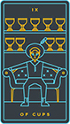 golden-thread - Nine of Cups