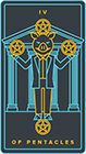 golden-thread - Four of Coins