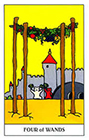 gummybear - Four of Wands