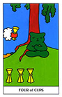gummybear - Four of Cups