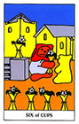 gummybear - Six of Cups