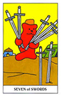 gummybear - Seven of Swords