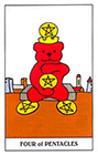 gummybear - Four of Coins