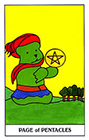 gummybear - Page of Coins