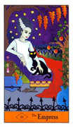 The Empress Tarot card in Halloween deck