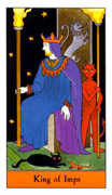 King of Imps Tarot card in Halloween deck