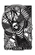 Death Tarot card in Heart & Hands Tarot deck