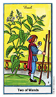 herbal - Two of Wands