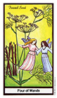 herbal - Four of Wands