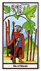 herbal - Six of Wands