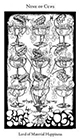 hermetic - Nine of Cups
