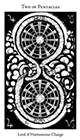 hermetic - Two of Pentacles