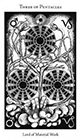 hermetic - Three of Pentacles