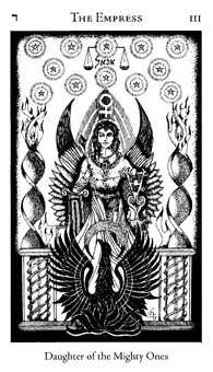 The Empress Tarot card in Hermetic Tarot deck