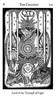 The Chariot Tarot card in Hermetic Tarot deck