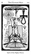 The Hanged Man Tarot card in Hermetic deck