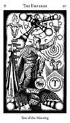 The Emperor Tarot card in Hermetic Tarot deck