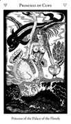 Princess of Cups Tarot card in Hermetic Tarot deck