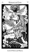 Knight of Cups Tarot card in Hermetic deck