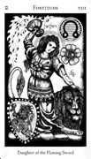 Fortitude Tarot card in Hermetic Tarot deck