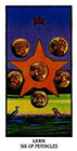 ibis - Six of Pentacles
