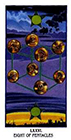 ibis - Eight of Pentacles