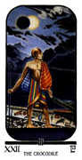 The Fool Tarot card in Ibis deck