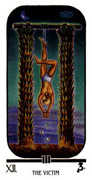 The Hanged Man Tarot card in Ibis Tarot deck
