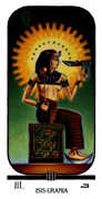 The Empress Tarot card in Ibis deck