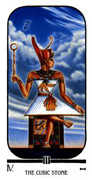 The Emperor Tarot card in Ibis deck