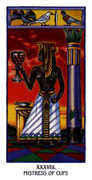 Mistress of Cups Tarot card in Ibis deck