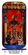 The Hierophant Tarot card in Ibis deck