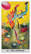 The Empress Tarot card in Japaridze deck