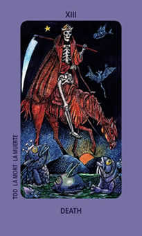 Death Tarot card in Jolanda Tarot deck
