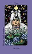 The Star Tarot card in Jolanda Tarot deck