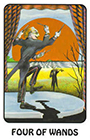 karma - Four of Wands