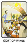 karma - Eight of Wands