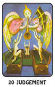 Judgement Tarot card in Karma Tarot deck