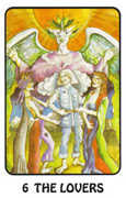 The Lovers Tarot card in Karma deck